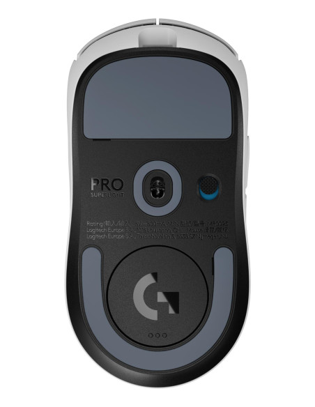 MOUSE USB WRL PRO X SUPERLIGHT/WHITE 910-006639 LOGITECH