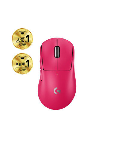 MOUSE USB WRL PRO X SUPERLIGHT/2DEX BLACK 910-007373 LOGITECH