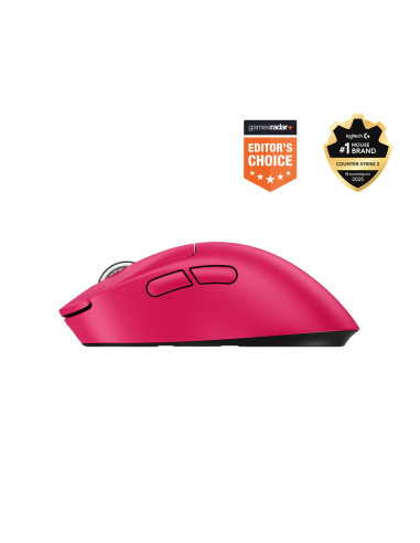 MOUSE USB WRL PRO X SUPERLIGHT/2DEX BLACK 910-007373 LOGITECH