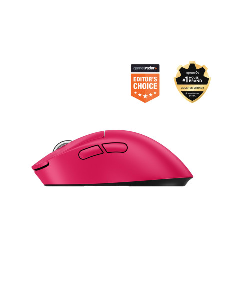 MOUSE USB WRL PRO X SUPERLIGHT/2DEX BLACK 910-007373 LOGITECH