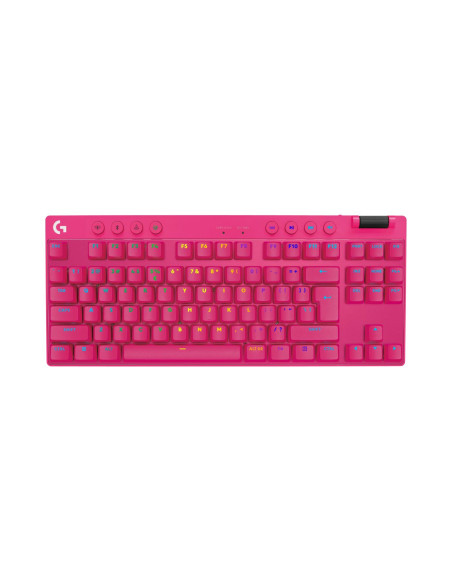 KEYBOARD WRL PRO X TKL/PINK 920-012159 LOGITECH