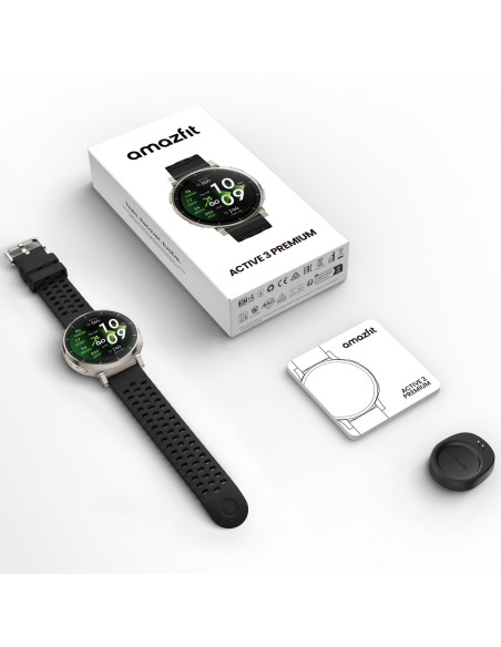 SMARTWATCH AMAZFIT ACTIVE 3 PR/APEX SILVER AMAZFIT