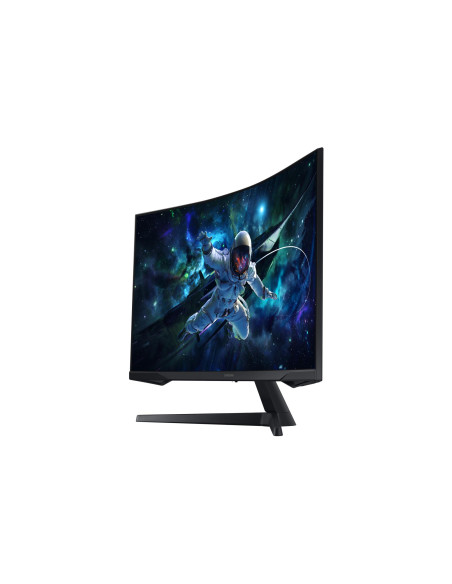 LCD Monitor, SAMSUNG, Odyssey G5, 32", Gaming/Curved, Height adjustable, Matte, Panel VA, 2560x1440, 16:9, 165 Hz, 1 ms, Colour