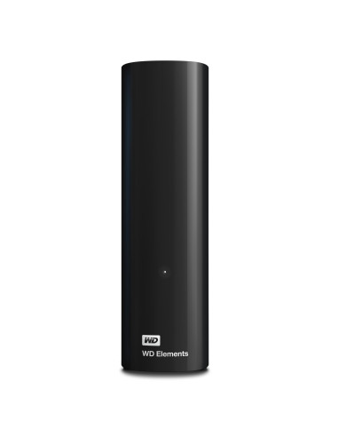 External HDD, WESTERN DIGITAL, Elements Desktop, 4TB, USB 3.0, Black, WDBWLG0040HBK-EESN