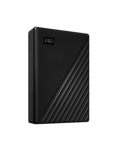 External HDD, WESTERN DIGITAL, My Passport, 6TB, USB 2.0, USB 3.2, Colour Black, WDBR9S0060BBK-WESN