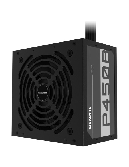 Power Supply, GIGABYTE, P450B, 450 Watts, Efficiency 80 PLUS BRONZE, GP-P450B