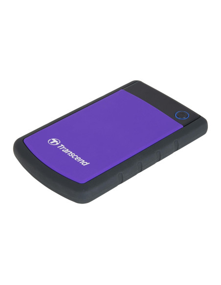 External HDD, TRANSCEND, StoreJet, 4TB, USB 3.0, Colour Purple, TS4TSJ25H3P