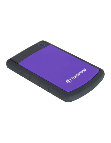 External HDD, TRANSCEND, StoreJet, 4TB, USB 3.0, Colour Purple, TS4TSJ25H3P