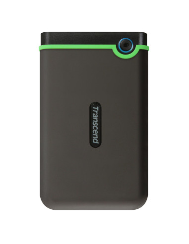External HDD, TRANSCEND, StoreJet, TS4TSJ25M3S, 4TB, USB 3.1, Colour Iron Grey, TS4TSJ25M3S