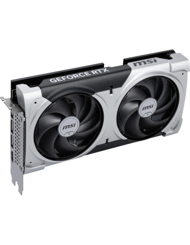 Graphics Card, MSI, NVIDIA GeForce RTX 5060 Ti, 16 GB, GDDR7, 128 bit, PCIE 5.0 16x, Dual Slot Fansink, 5060TI16GVENTUS2XOCPLUS