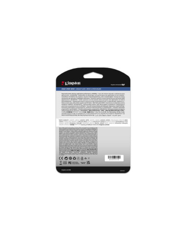 SSD, KINGSTON, DC600M, 960 GB, 1752xTBW rating, MTBF 2000000 h, Read speed 560 MB/s, Write speed 530 MB/s, Serial ATA III, 2.5"
