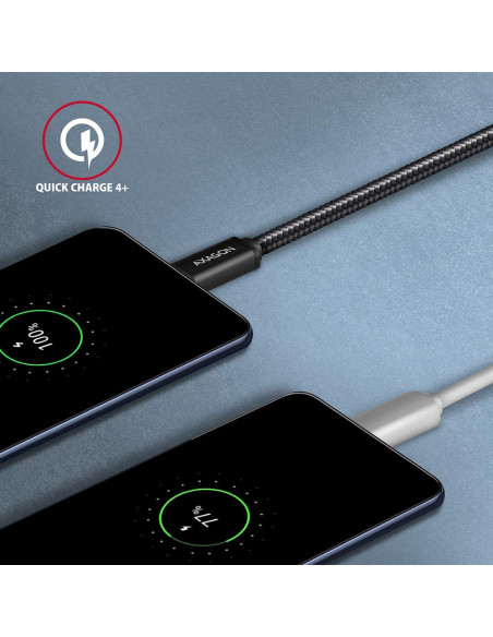 CABLE USB-C TO USB3.2 1.5M/BLACK BUCM3-AM15AB AXAGON
