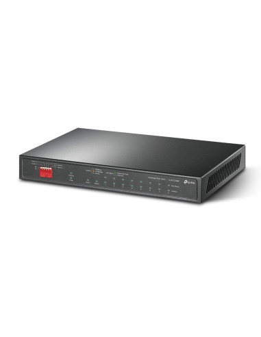 Switch, TP-LINK, 1xSFP, PoE+ ports 8, TL-SG1210MP