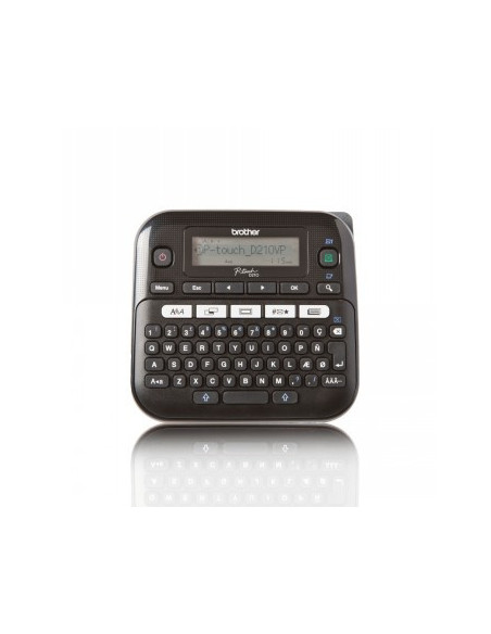 BROTHER PT-D210VP DESKTOP LABEL THERMO PRINTER, 20MMSEC + CASE
