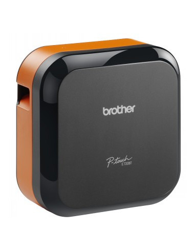 BROTHER PT-E720BT CUBE, LABEL THERMO PRINTER PORTABLE, USB, BT (TZE-S651)