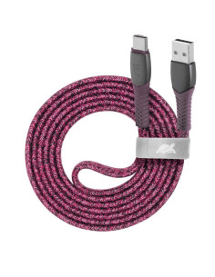 CABLE USB-C TO USB2 1.2M/RED PS6102 RD12 RIVACASE