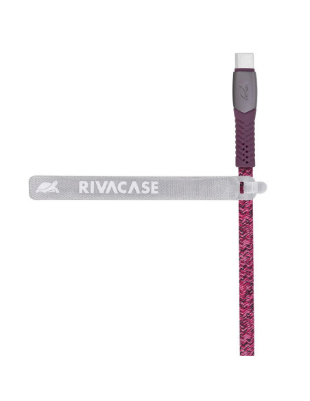 CABLE USB-C TO USB2 1.2M/RED PS6102 RD12 RIVACASE