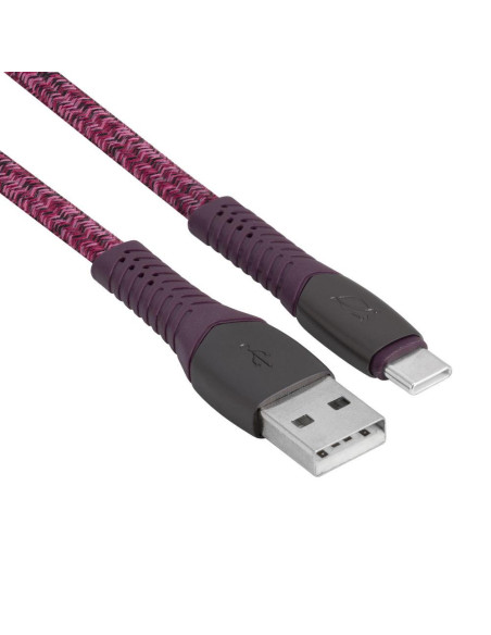 CABLE USB-C TO USB2 1.2M/RED PS6102 RD12 RIVACASE