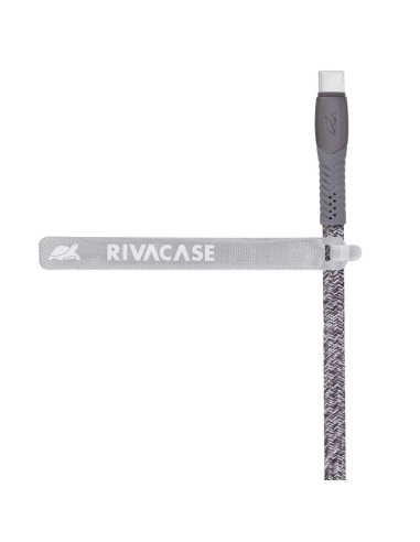 CABLE USB-C TO USB2.0 1.2M/GREY PS6102 GR12 RIVACASE