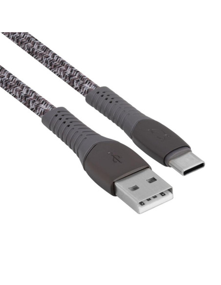CABLE USB-C TO USB2.0 1.2M/GREY PS6102 GR12 RIVACASE