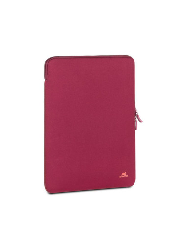 NB SLEEVE ANTISHOCK 14"/5223 BURGUNDY RIVACASE