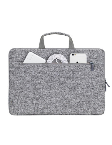 NB SLEEVE ANVIK 15.6"/7915 LIGHT GREY RIVACASE