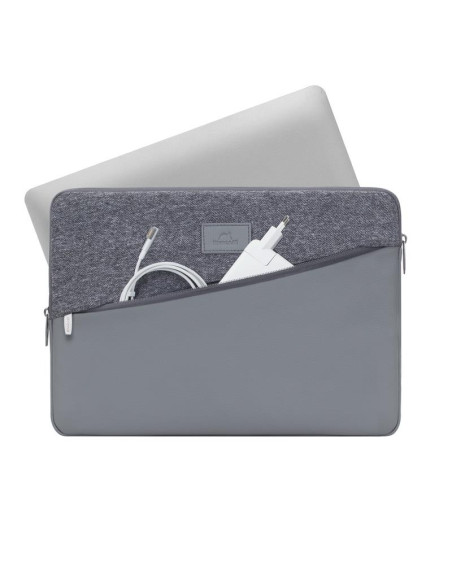 NB SLEEVE EGMONT 13.3"/7903 GREY RIVACASE