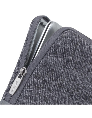 NB SLEEVE EGMONT 13.3"/7903 GREY RIVACASE