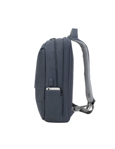 NB BACKPACK ANTI-THEFT 17.3"/7567 DARK GREY RIVACASE