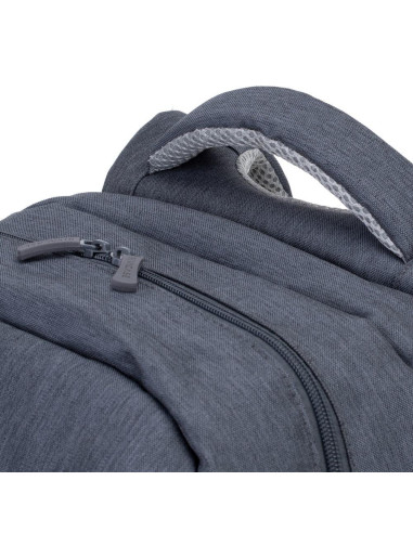 NB BACKPACK ANTI-THEFT 17.3"/7567 DARK GREY RIVACASE