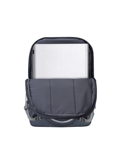 NB BACKPACK ANTI-THEFT 17.3"/7567 DARK GREY RIVACASE