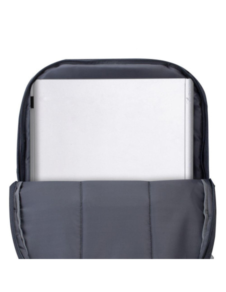 NB BACKPACK ANTI-THEFT 17.3"/7567 DARK GREY RIVACASE