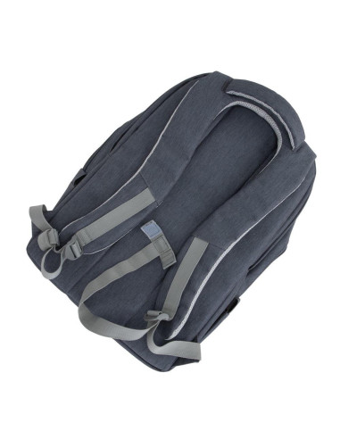 NB BACKPACK ANTI-THEFT 17.3"/7567 DARK GREY RIVACASE