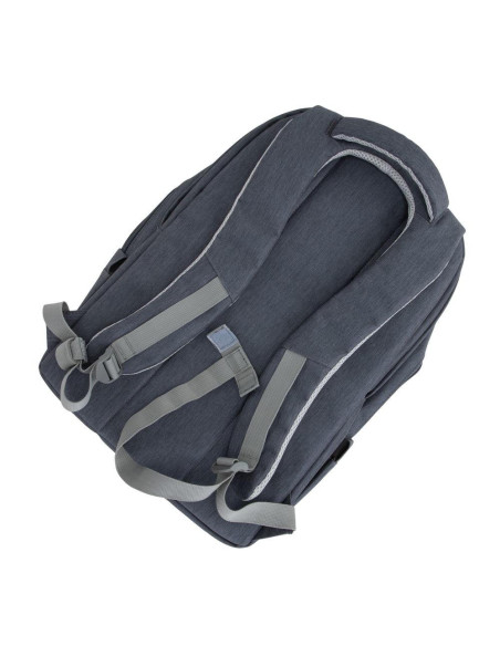 NB BACKPACK ANTI-THEFT 17.3"/7567 DARK GREY RIVACASE