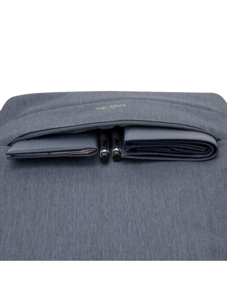 NB BACKPACK ANTI-THEFT 17.3"/7567 DARK GREY RIVACASE