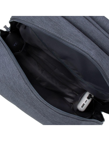 NB BACKPACK ANTI-THEFT 17.3"/7567 DARK GREY RIVACASE