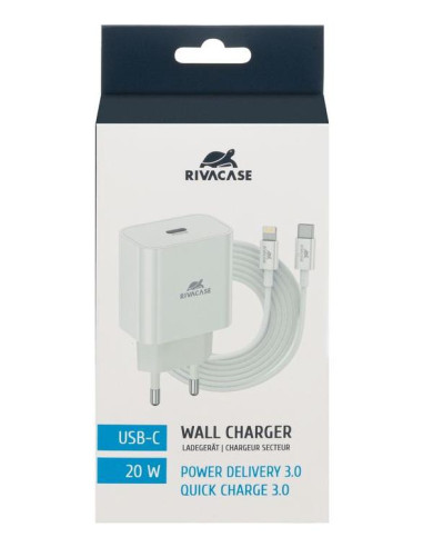 MOBILE CHARGER WALL/WHITE PS4101 WD5 RIVACASE