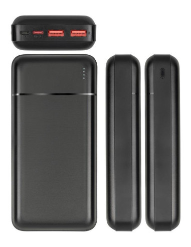 POWER BANK USB 20000MAH/VA2102 BLACK RIVACASE