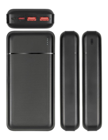 POWER BANK USB 20000MAH/VA2102 BLACK RIVACASE