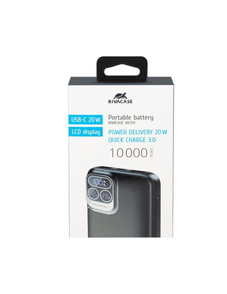 POWER BANK USB 10000MAH/VA2511 RIVACASE