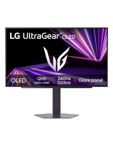 Monitor, LG, 27 ", 2560 x 1440 pixels, Quad HD, Native aspect ratio 16:9, OLED, Flat, 27GX704A-B