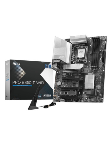 Mainboard, MSI, Intel B860 Express, LGA1851, ATX, Memory DDR5, Memory slots 4, 2xPCI-Express 4.0 1x, 1xPCI-Express 4.0 4x , 1xP