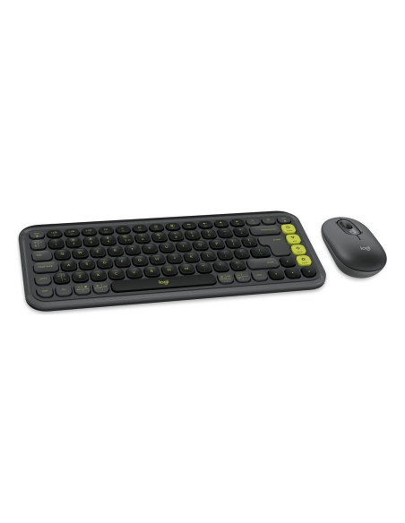 KEYBOARD +MOUSE COMBO POP ICON/GR/GREEN 920-013140 LOGITECH