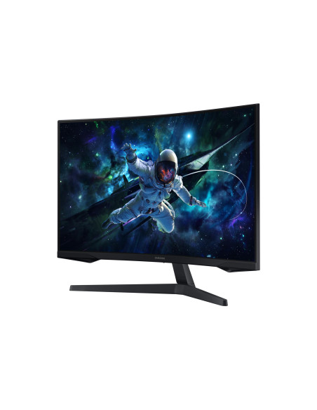 LCD Monitor, SAMSUNG, Odyssey G5, 32", Gaming/Curved, Height adjustable, Matte, Panel VA, 2560x1440, 16:9, 165 Hz, 1 ms, Colour