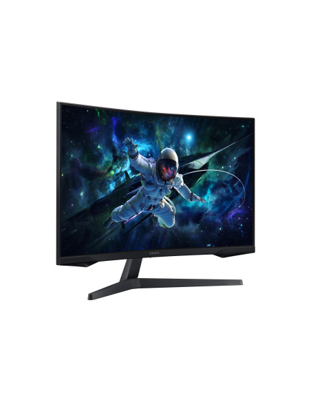 LCD Monitor, SAMSUNG, Odyssey G5, 32", Gaming/Curved, Height adjustable, Matte, Panel VA, 2560x1440, 16:9, 165 Hz, 1 ms, Colour