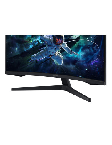 LCD Monitor, SAMSUNG, Odyssey G5, 32", Gaming/Curved, Height adjustable, Matte, Panel VA, 2560x1440, 16:9, 165 Hz, 1 ms, Colour