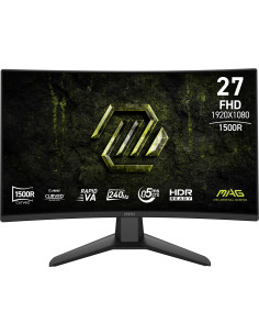 LCD Monitor, MSI, 27 ", 1920 x 1080 pixels, Full HD, Native aspect ratio 16:9, Curved, MAG274CFX24