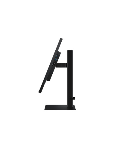 LCD Monitor, SAMSUNG, 27", 4K, Panel IPS, 3840x2160, 16:9, 60Hz, 5 ms, Swivel, Pivot, Height adjustable, Tilt, Colour Black, LS