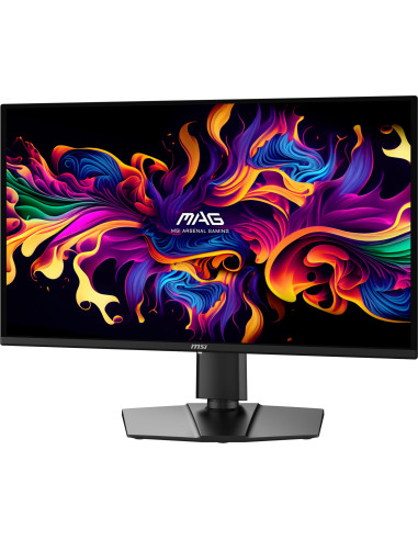 Monitor, MSI, 26.5 ", 2560 x 1440 pixels, Wide Quad HD, Native aspect ratio 16:9, QD-OLED, Flat, MAG274QPQD-OLEDX24