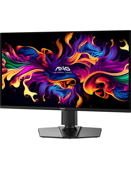 Monitor, MSI, 26.5 ", 2560 x 1440 pixels, Wide Quad HD, Native aspect ratio 16:9, QD-OLED, Flat, MAG274QPQD-OLEDX24